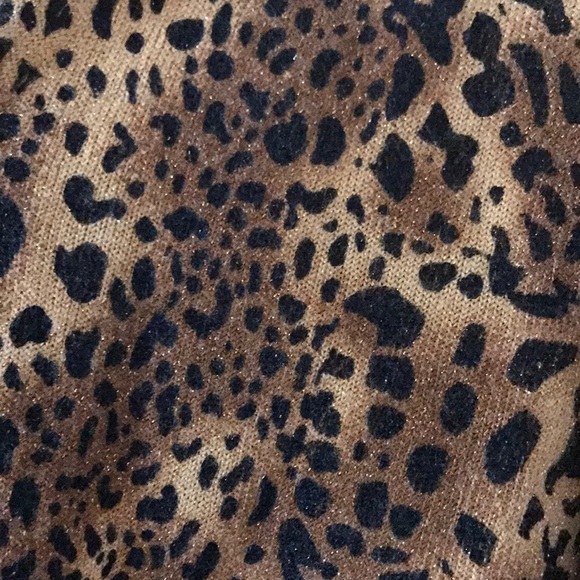 Vintage Cheetah print high end cardigan sweater - Picture 4 of 6